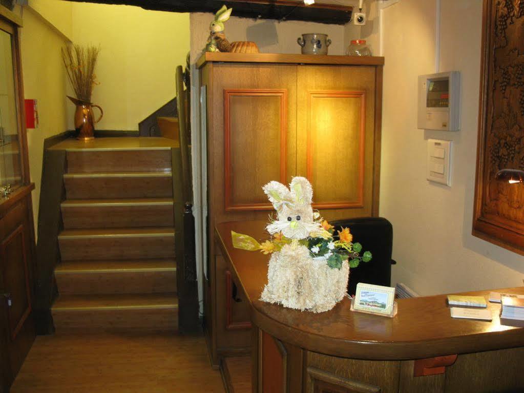 Auberge Des Trois Chateaux Eguisheim Bagian luar foto